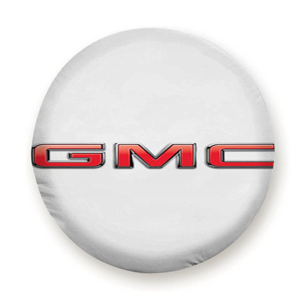 Gmc White Tire Cover