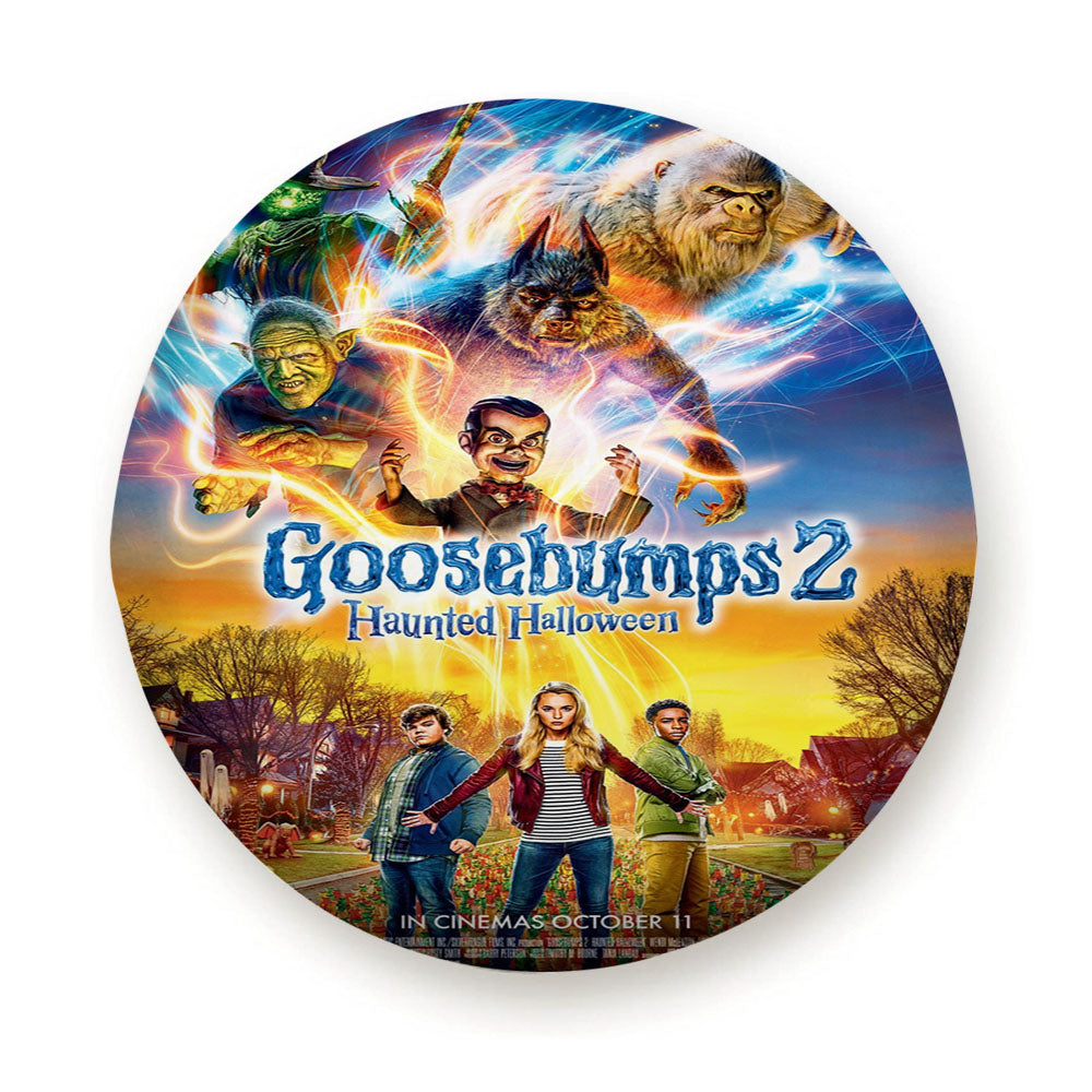 Goosebumps 2 Haunted Halloween Tire Cover