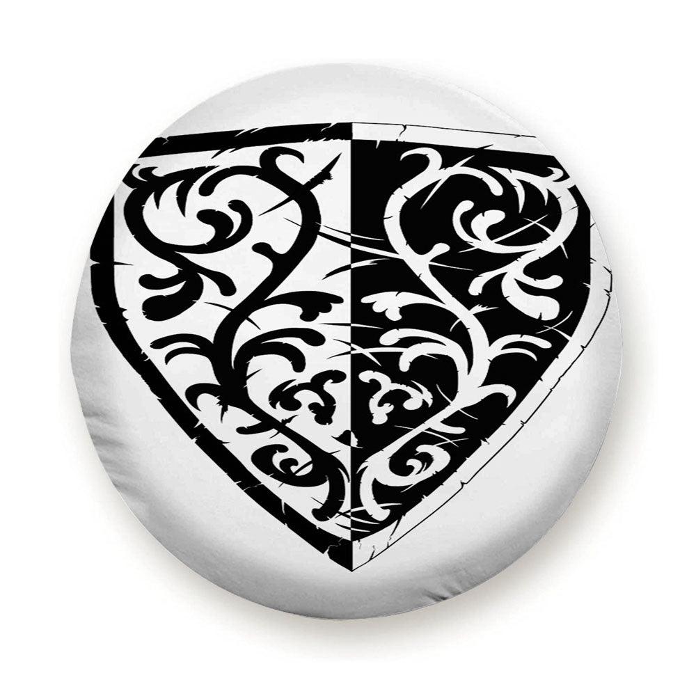 Grass Crest Shield Tire Cover