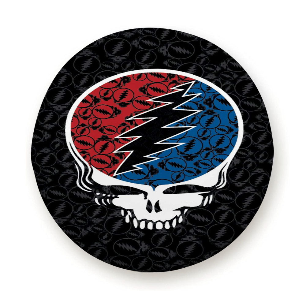 Grateful Dead Face Tire Cover