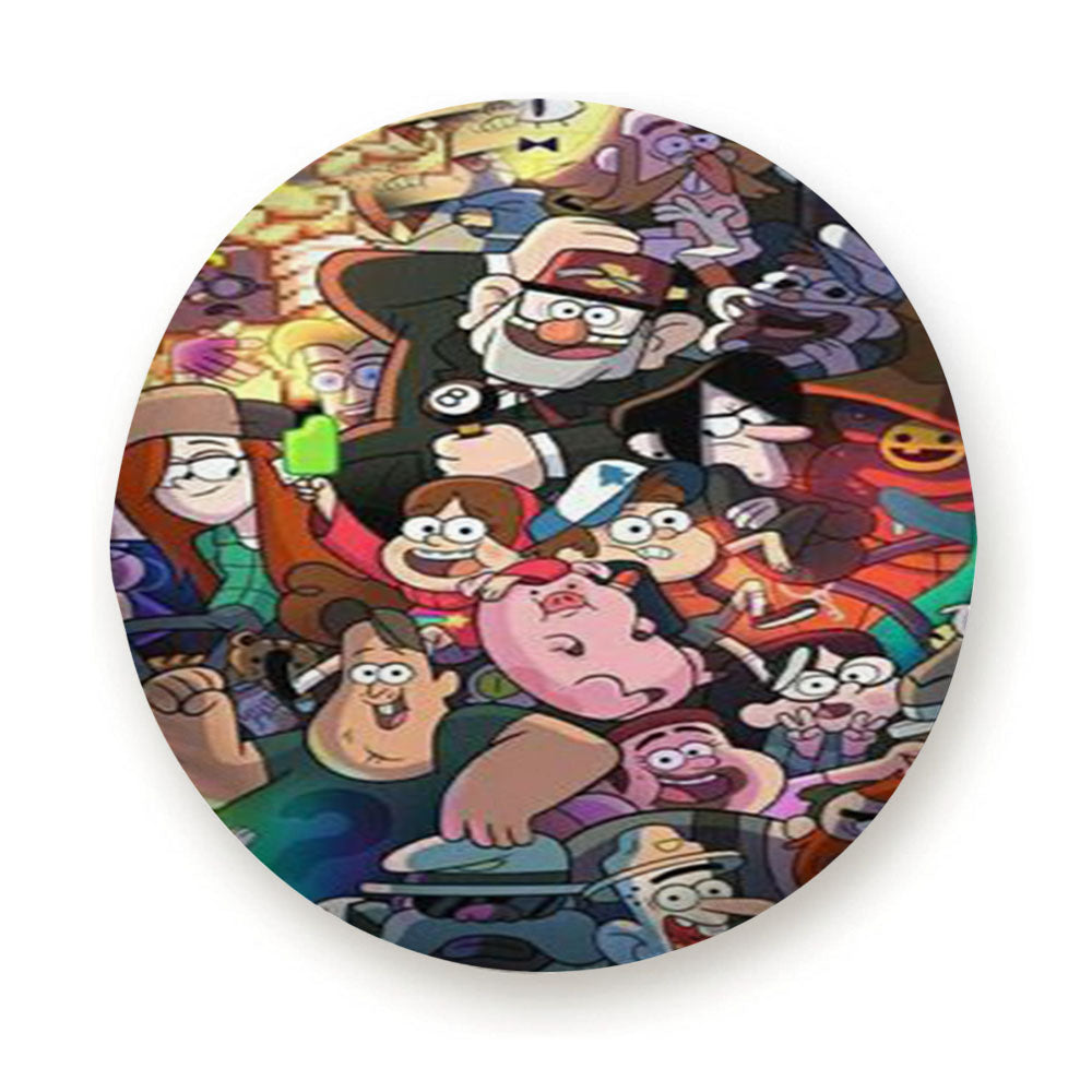 Gravity Falls All Character Tire Cover
