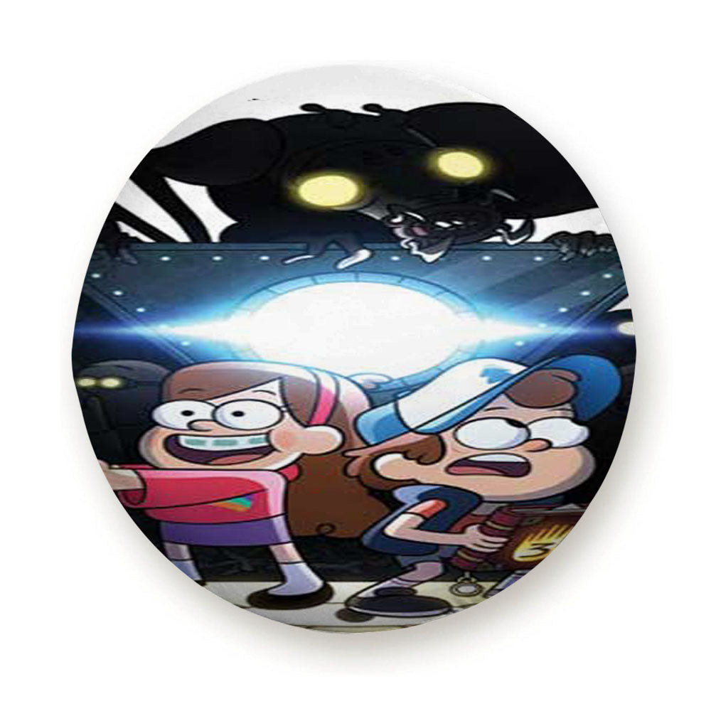 Gravity Falls Attack Tire Cover
