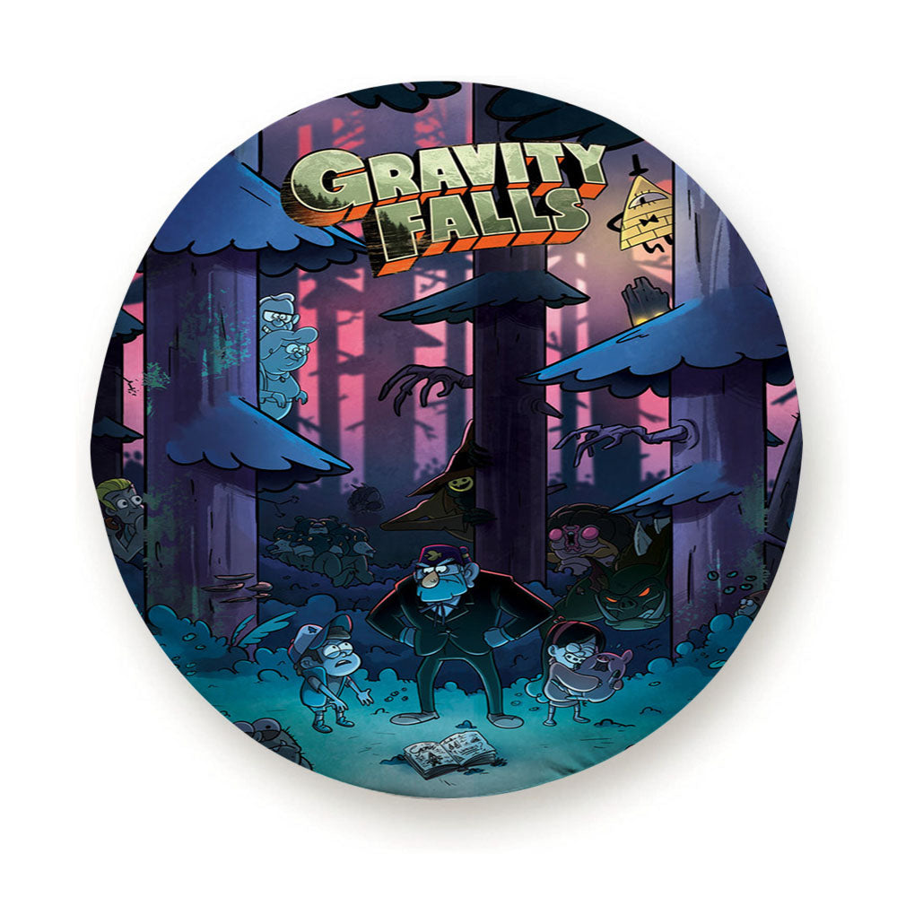 Gravity Falls Dark Woods Tire Cover