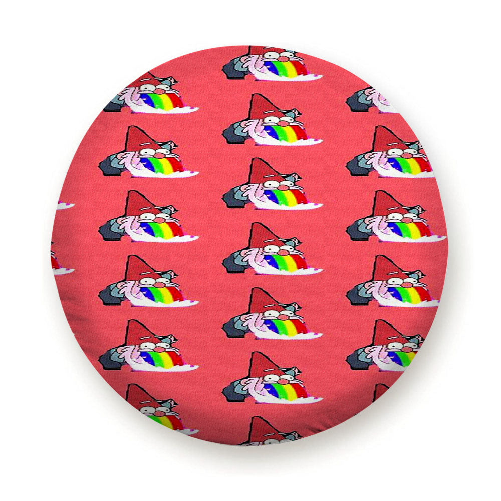 Gravity Falls Pattern Color Tire Cover