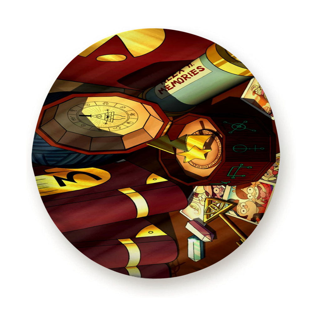 Gravity Falls Wallpaper Tire Cover
