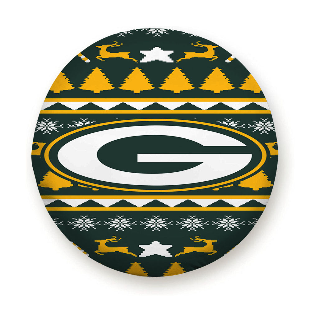 Green Bay Packers Christmas Sweater Tire Cover