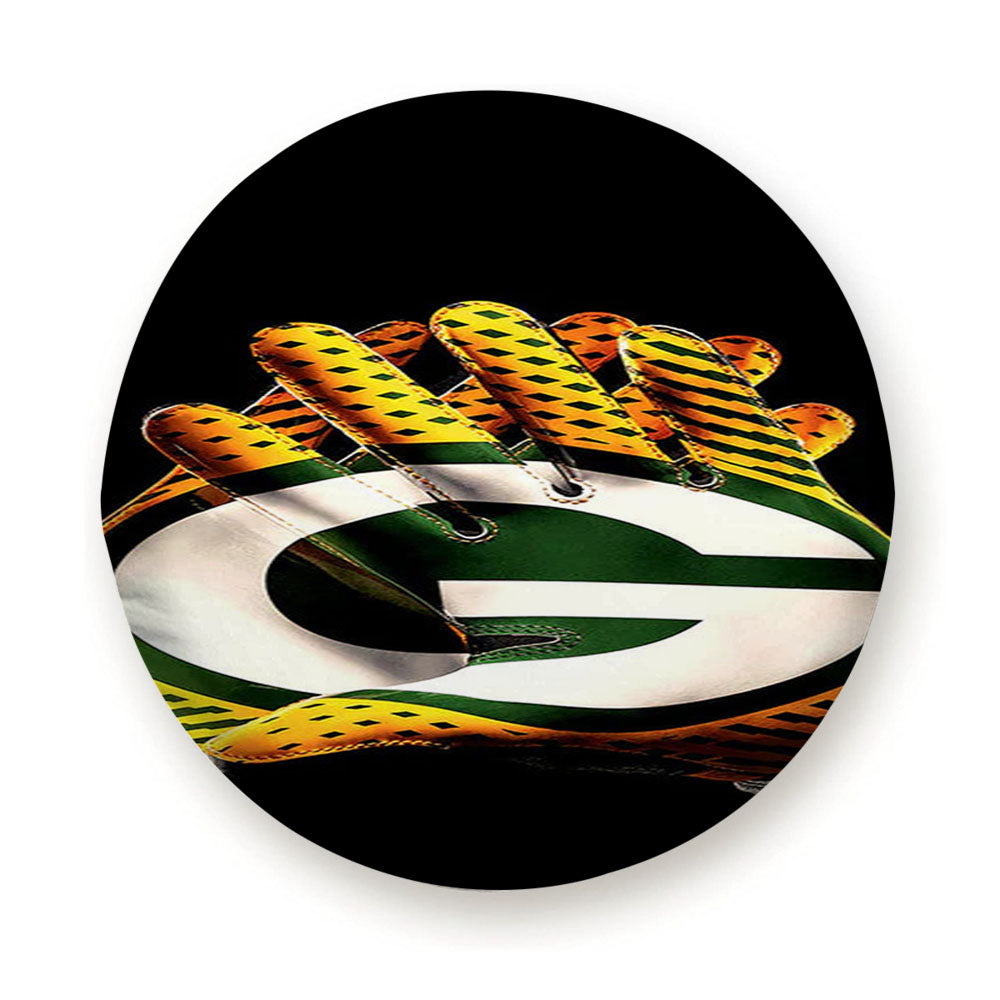 Green Bay Packers Gloves Tire Cover