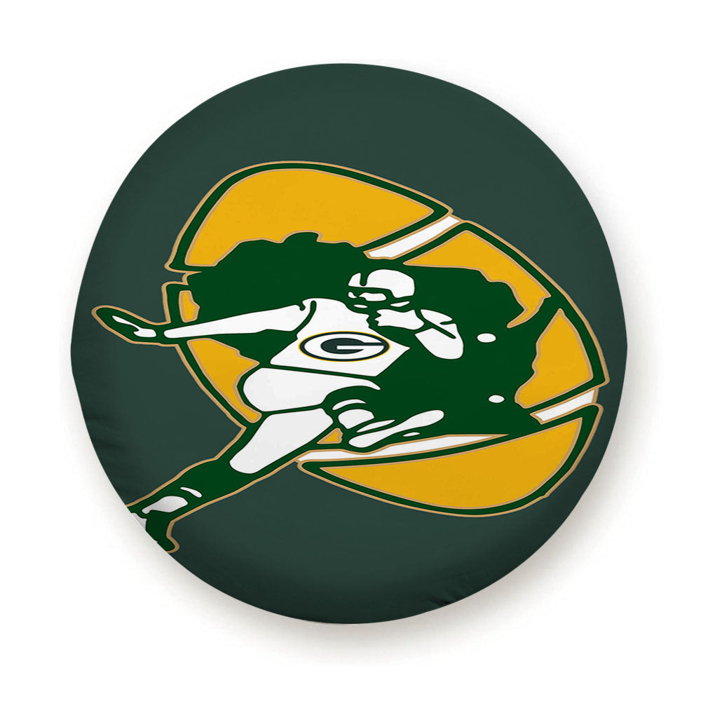 Green Bay Packers Throwback Logo Pin Tire Cover