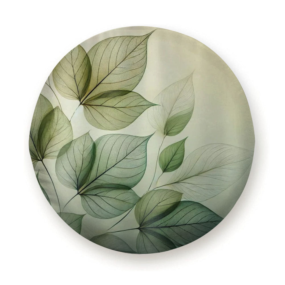 Green Leaf Tire Cover