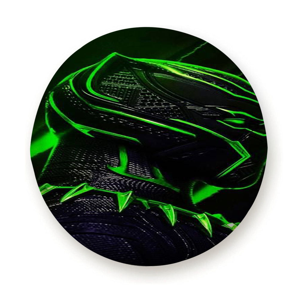Green Light Black Panther Tire Cover