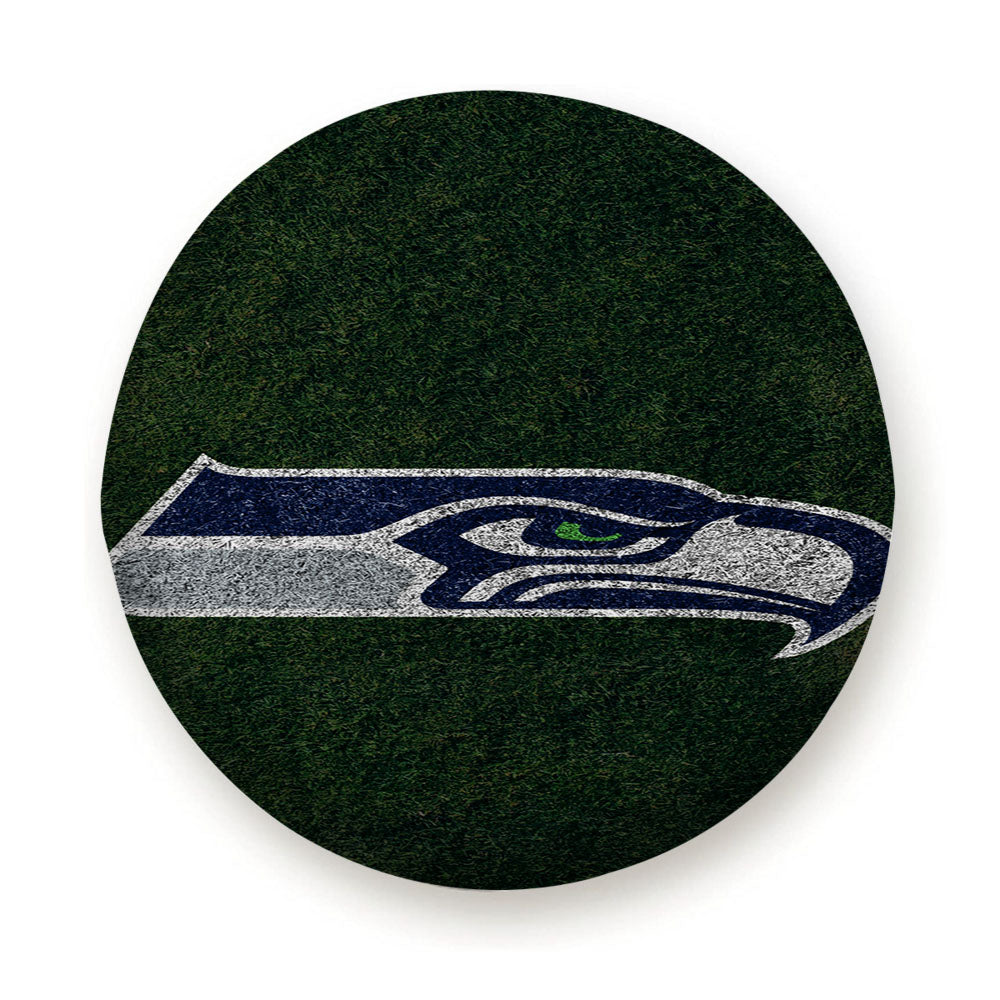 Green Seattle Seahawks Logo Tire Cover