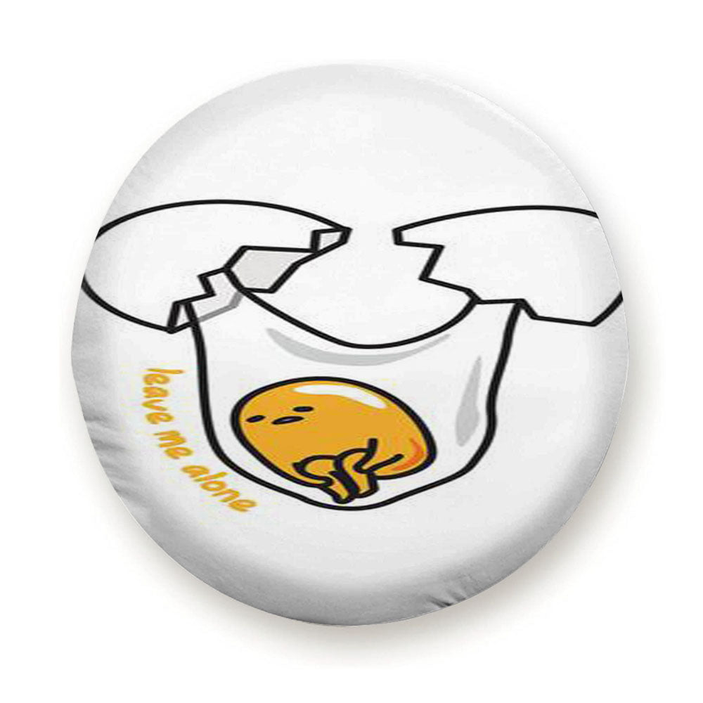 Gudetama Leave Me Alone Tire Cover