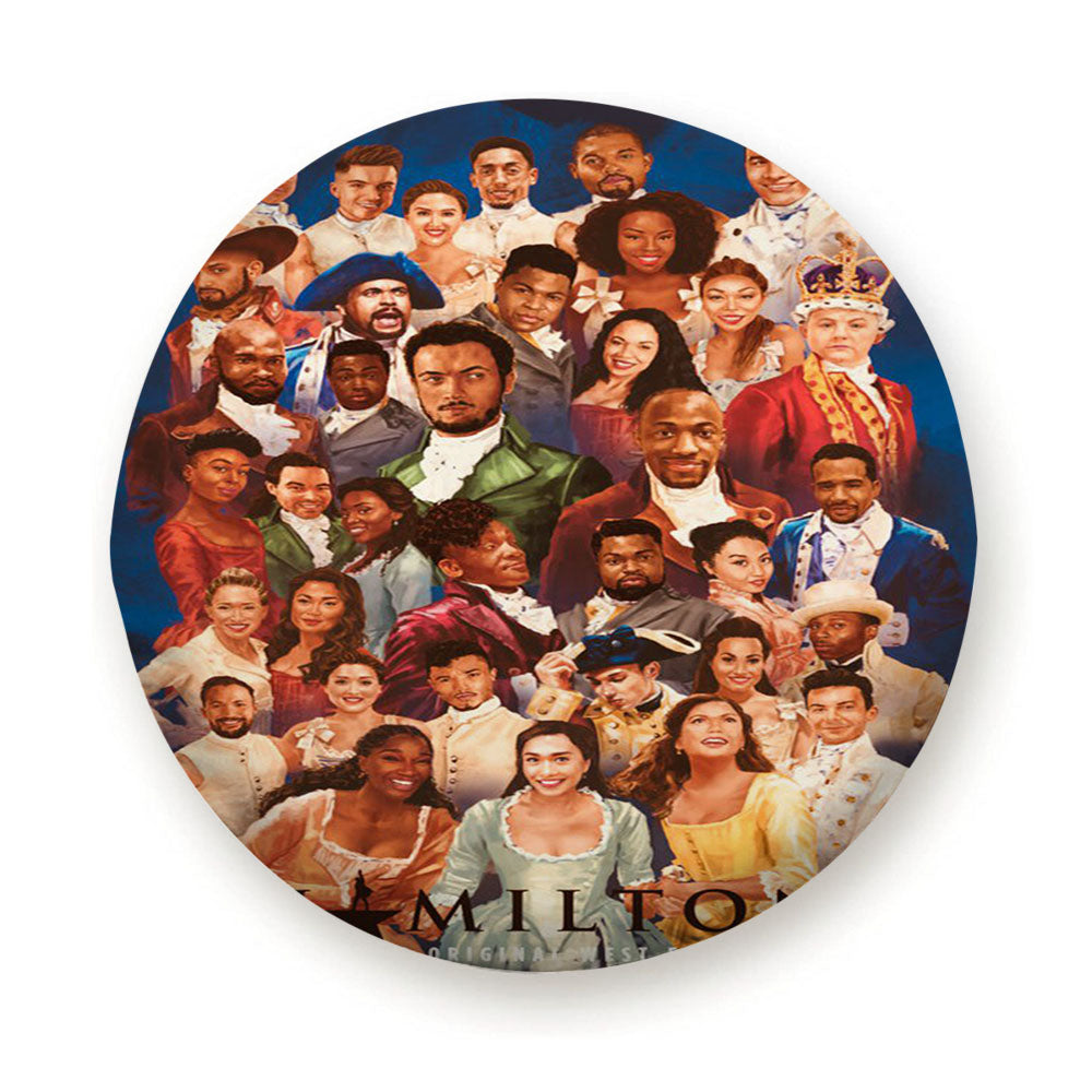 Hamilton American Musical Characters Group Tire Cover
