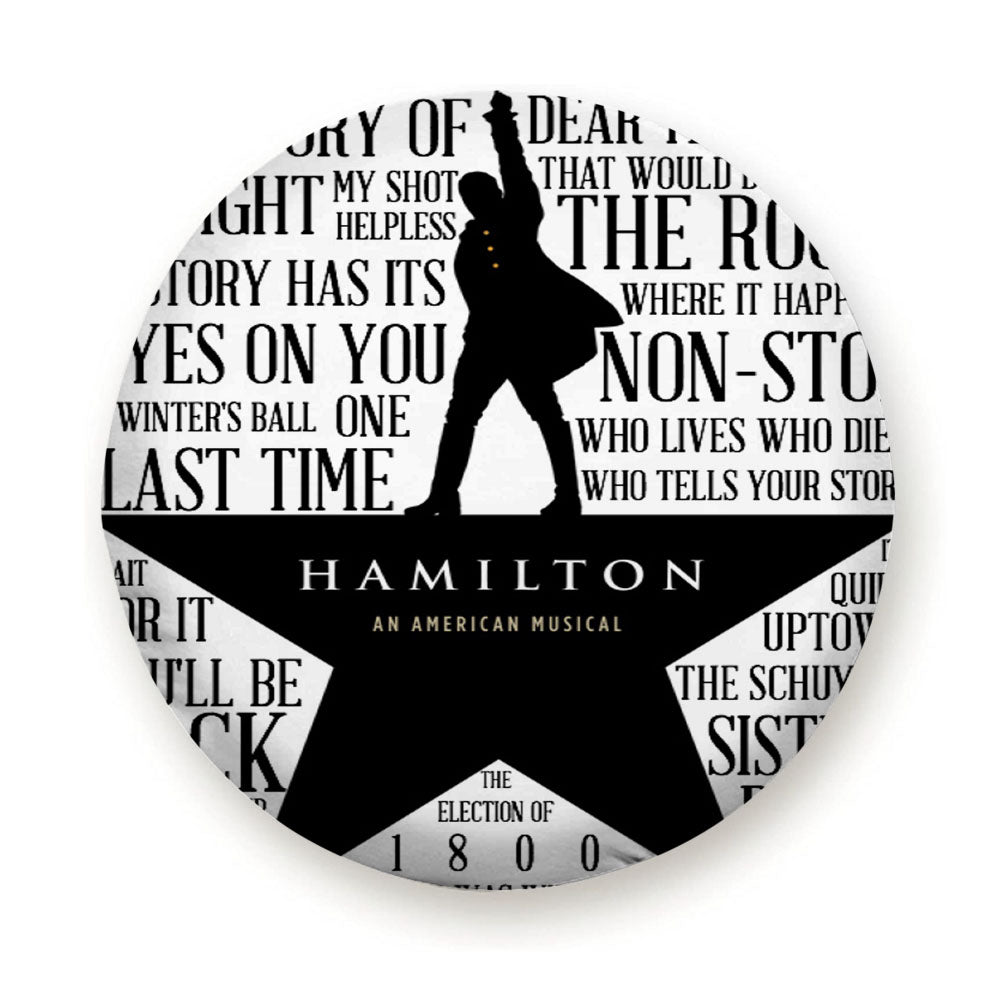 Hamilton Lyrics Tire Cover