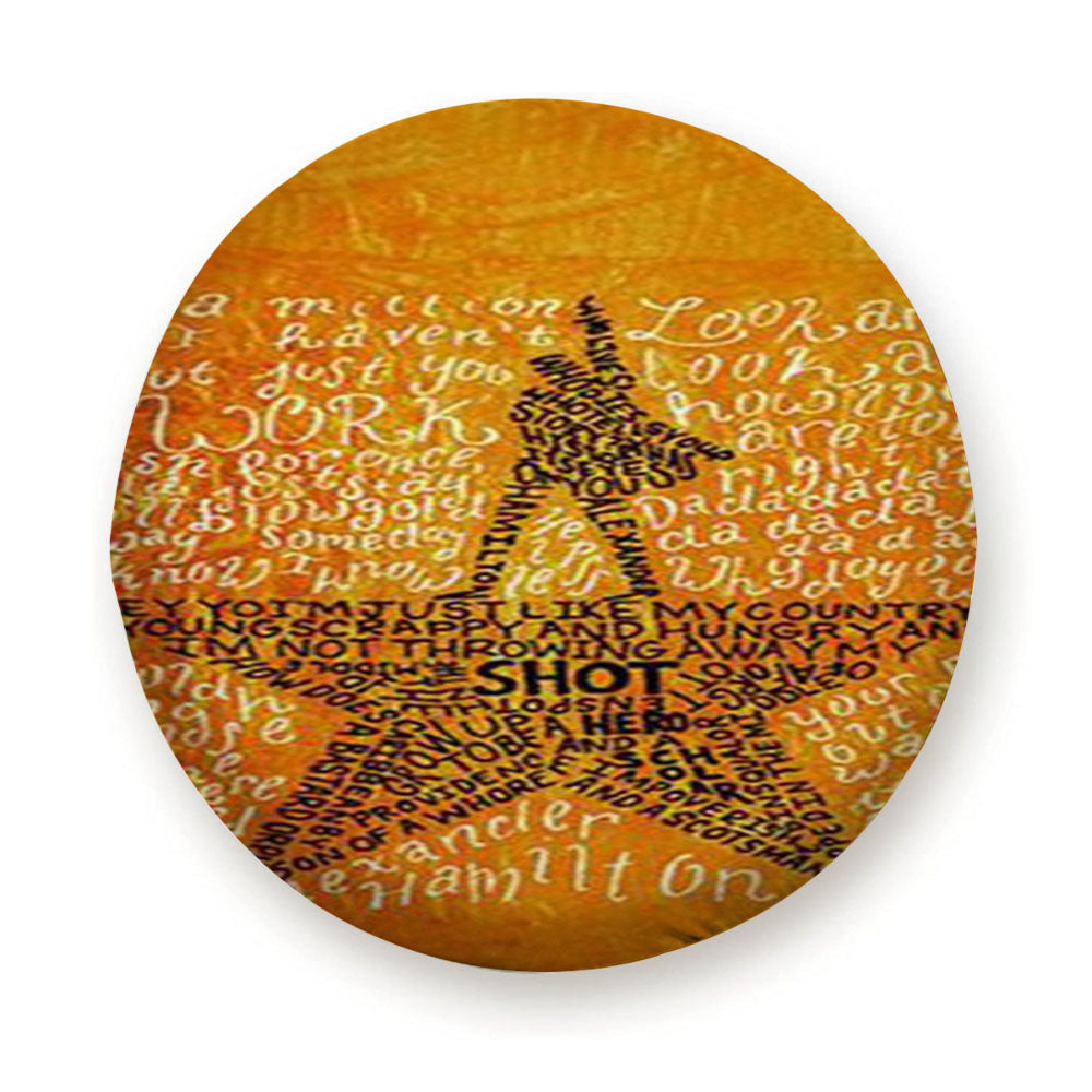 Hamilton Musical Lyrics Tire Cover