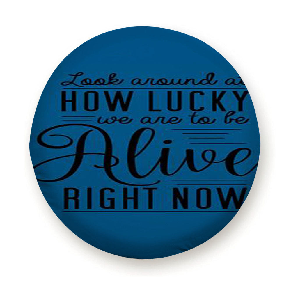 Hamilton Musical Quote Tire Cover