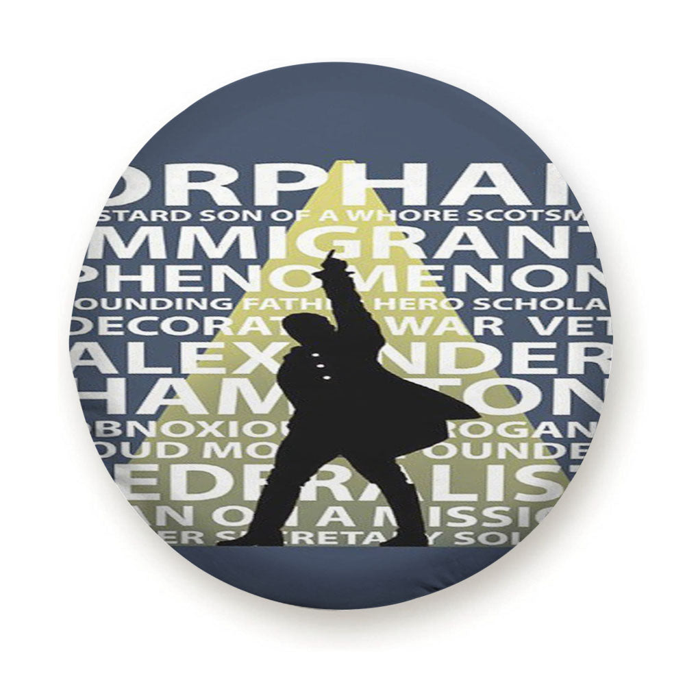 Hamilton Musical Quotes Tire Cover