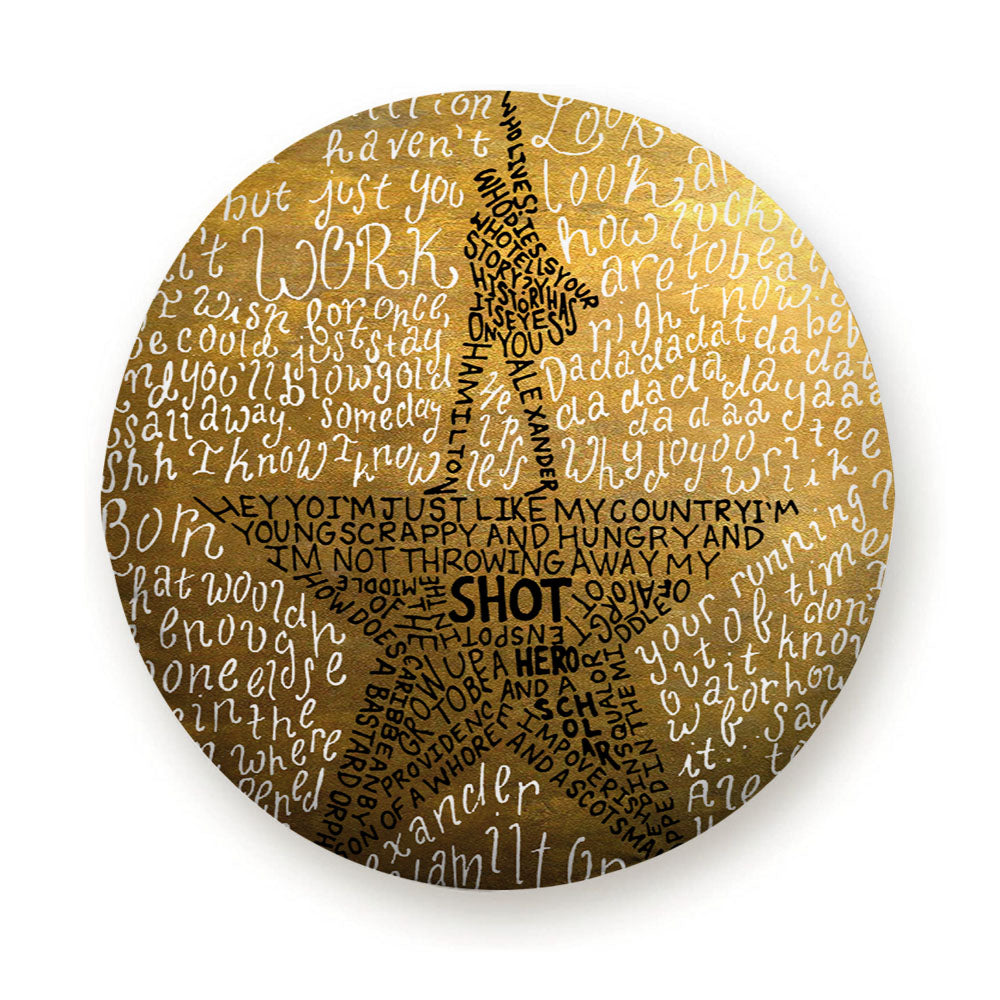 Hamilton The Musical Lyric Tire Cover
