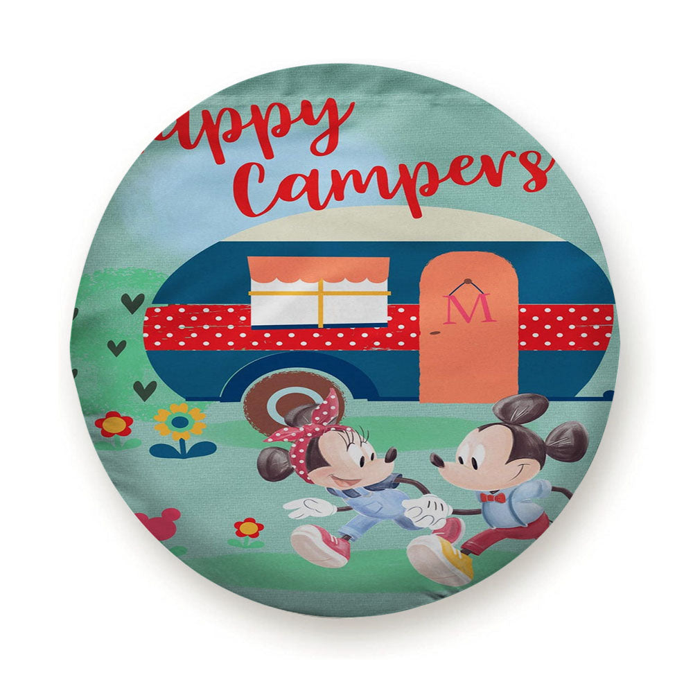 Happy Campers Mickey And Minnie Tire Cover