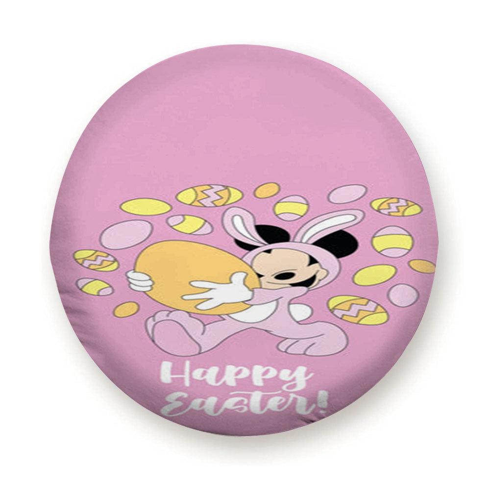 Happy Easter Pink Tire Cover