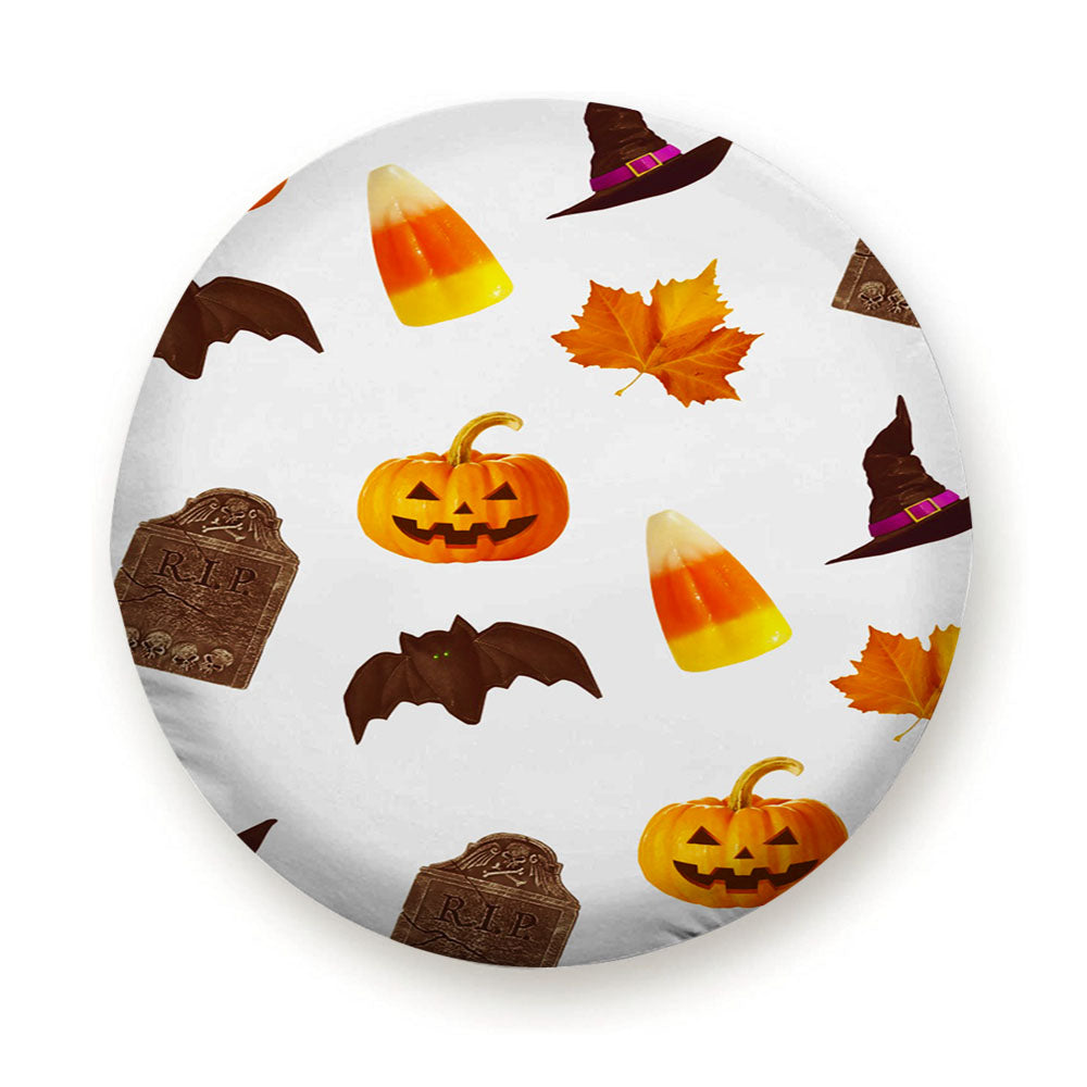 Happy Halloween Stuff Tire Cover