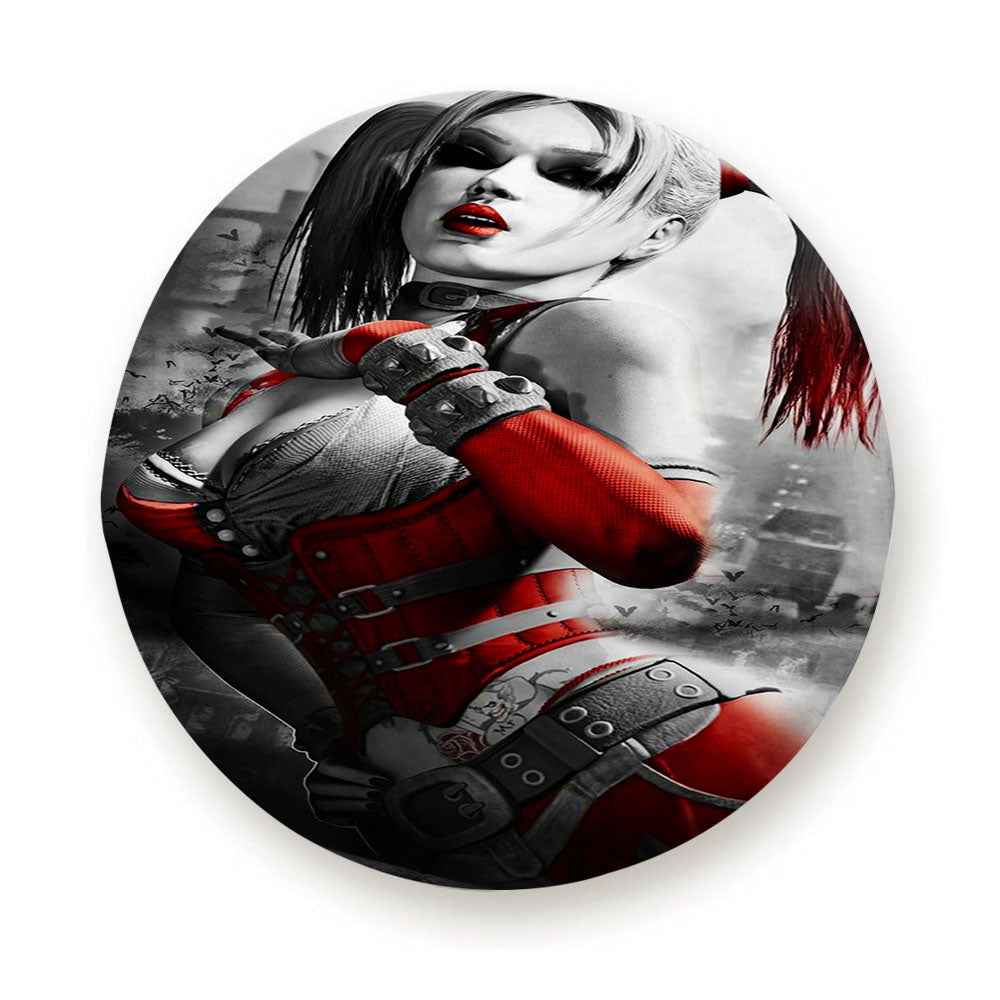 Harley Quinn Sexy Pose Batman Villain Tire Cover