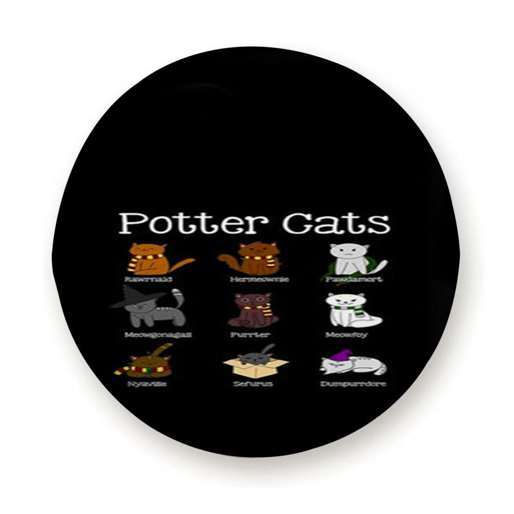 Harry Pawter Cats Tire Cover