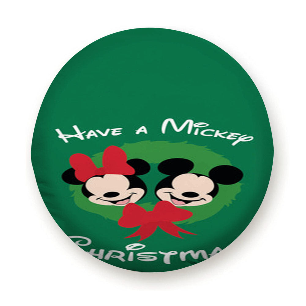 Have A Mickey Christmas Tire Cover