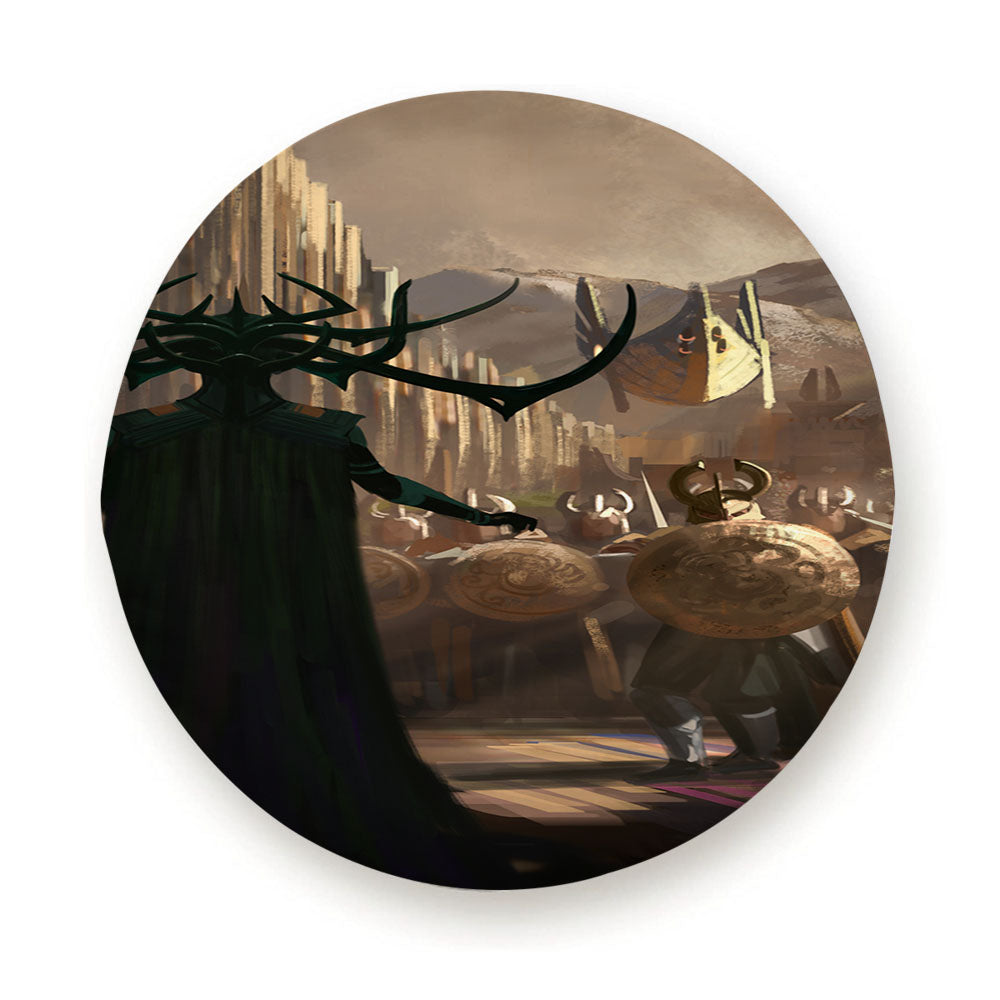 Hela In Thor Ragnarok Tire Cover