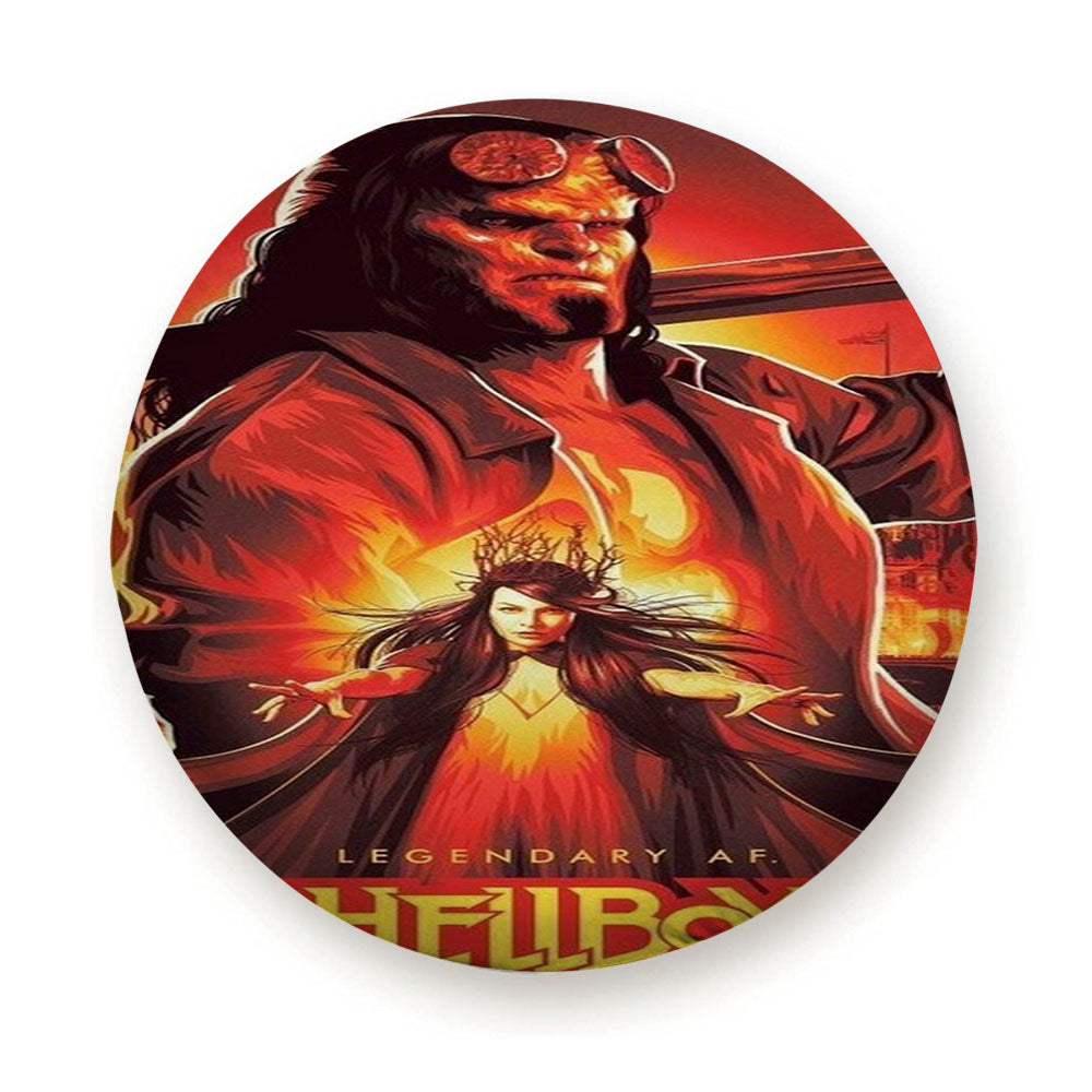 Hellboy Legendary Tire Cover
