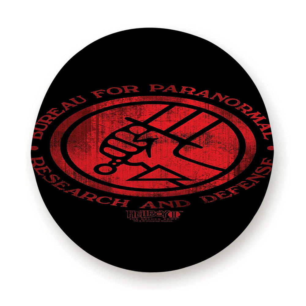 Hellboy Paranormal Symbol Tire Cover