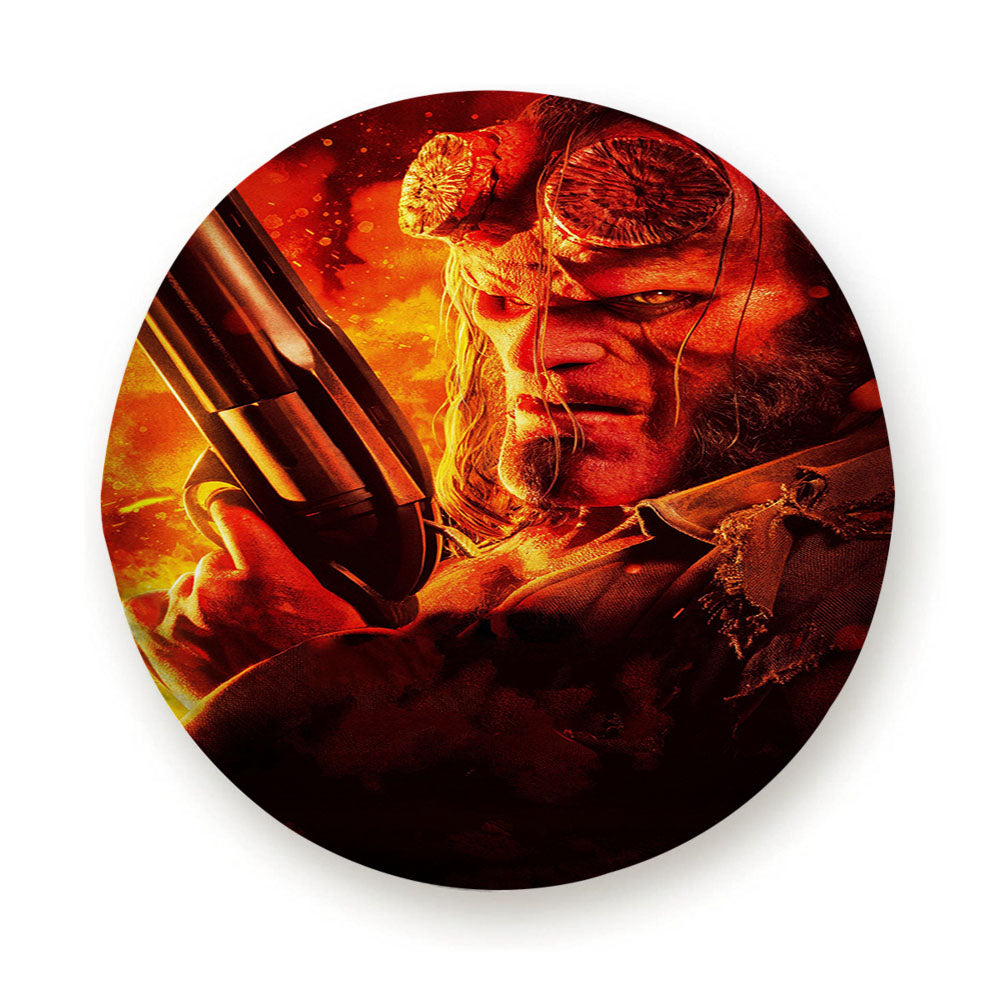 Hellboy Po Tire Cover