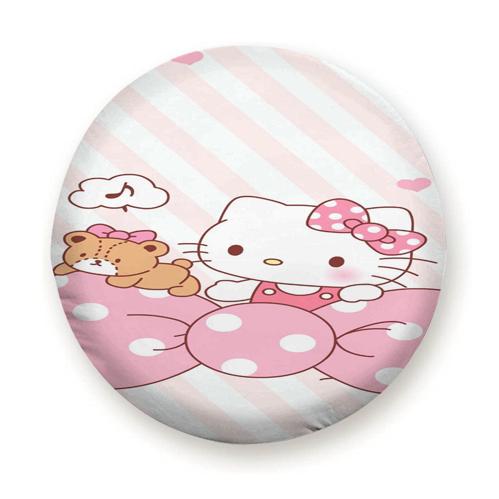 Hello Kitty Calm Pattern Tire Cover