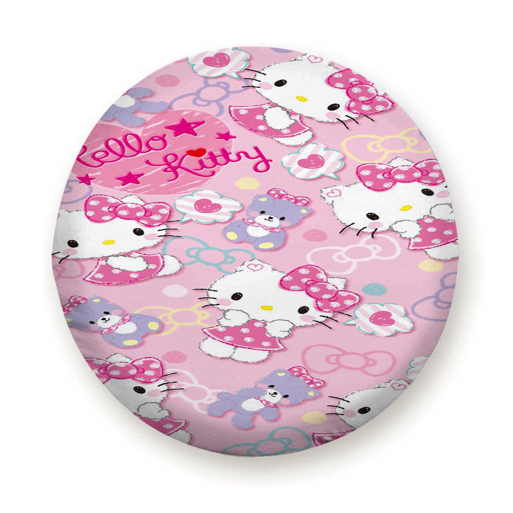Hello Kitty Pattern Cut Cute Tire Cover