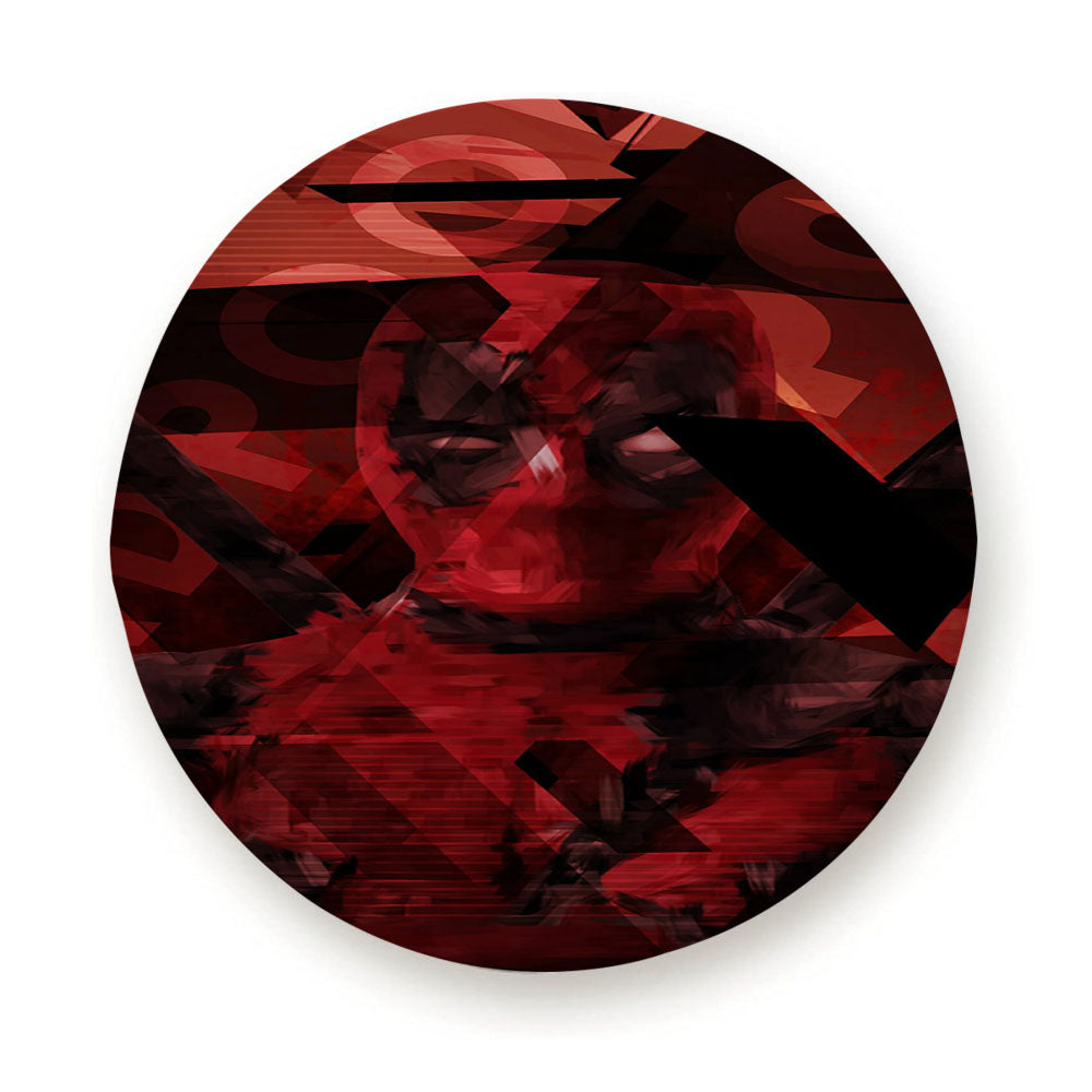 Hidden Deadpool Abstract Tire Cover