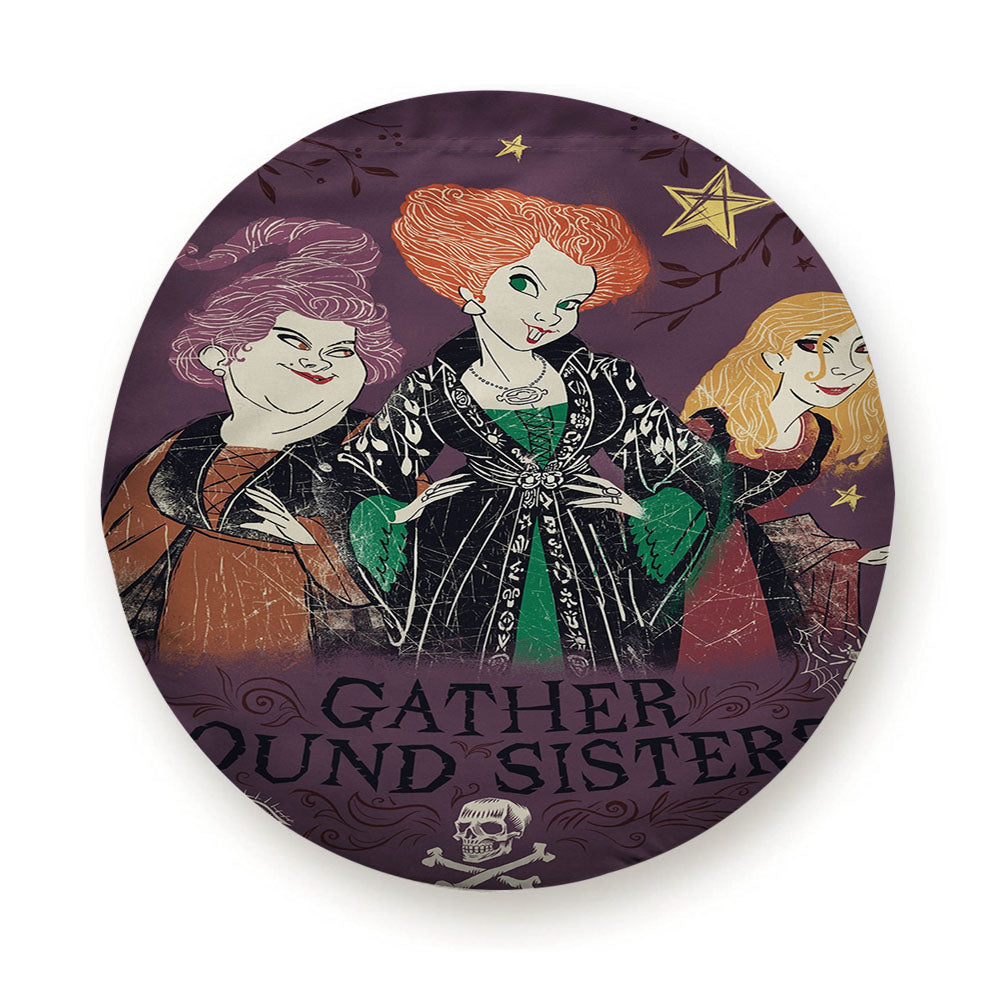 Hocus Pocus Gather Round Sisters Tire Cover