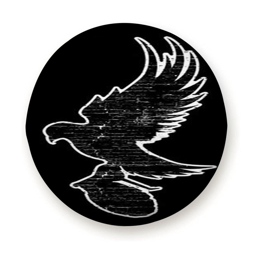 Hollywood Undead Bird Logo Black White Tire Cover