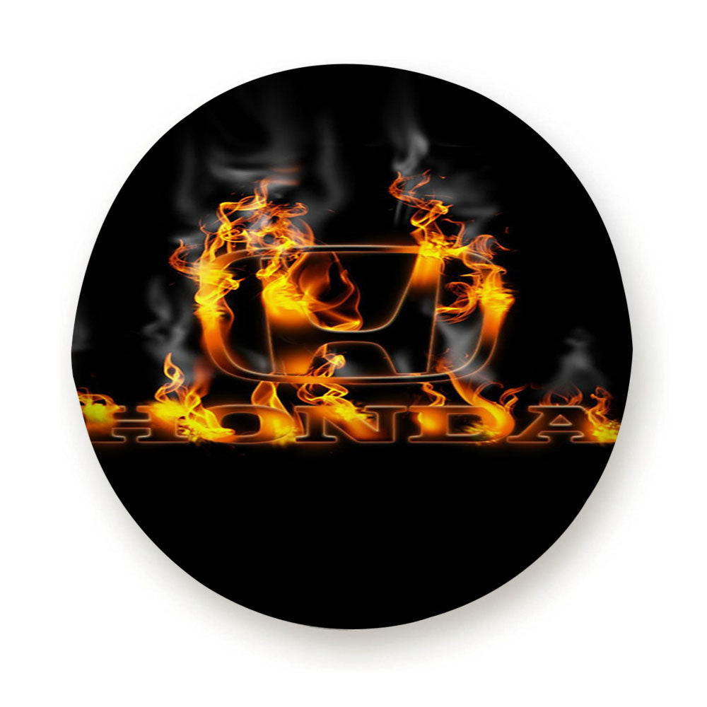 Honda Logo Background Tire Cover