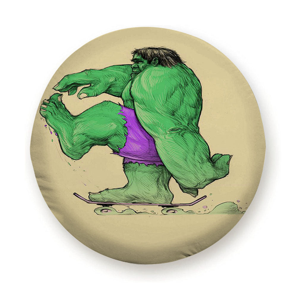 Hulk Screaming Had Tire Cover