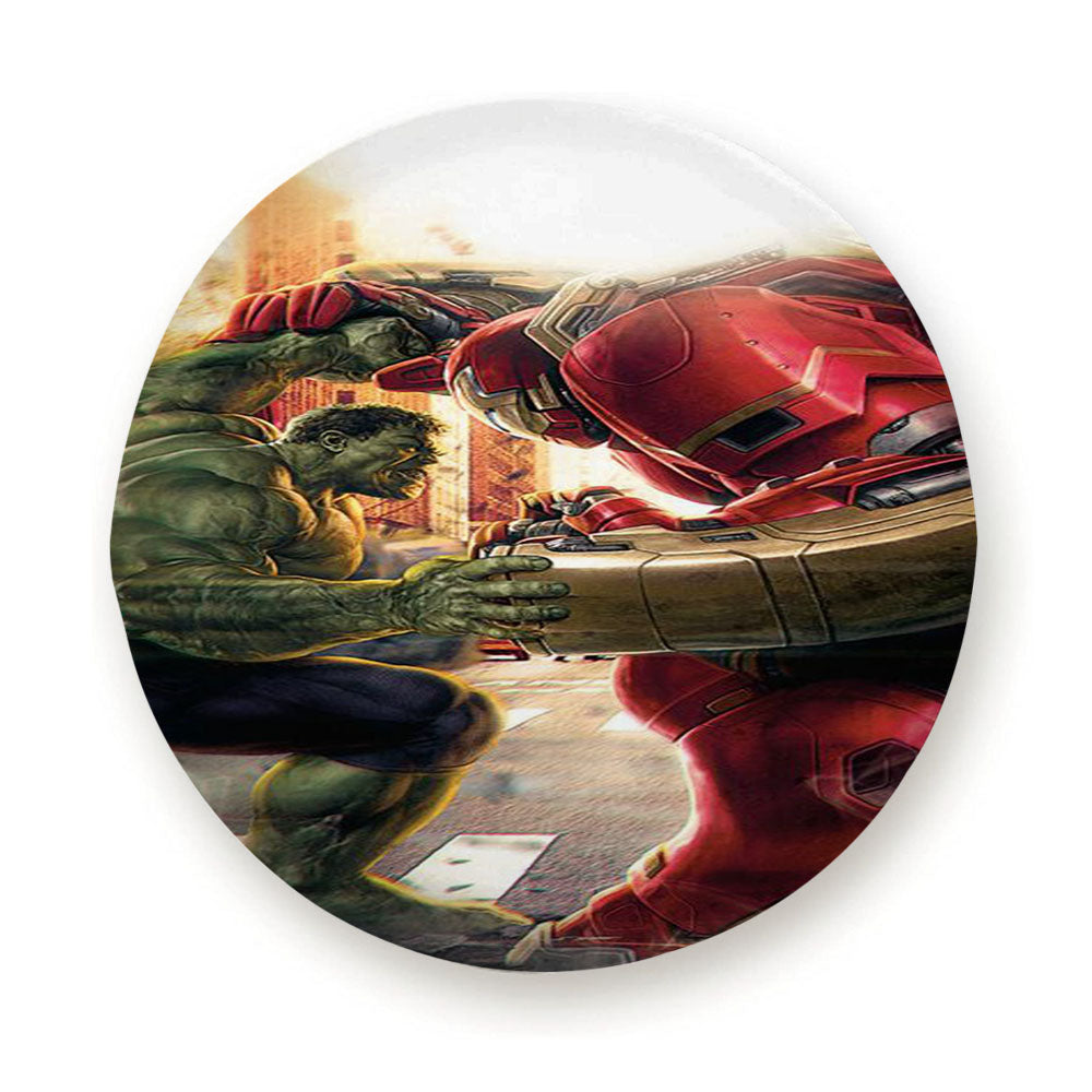 Hulk Vs Hulk Buster Tire Cover