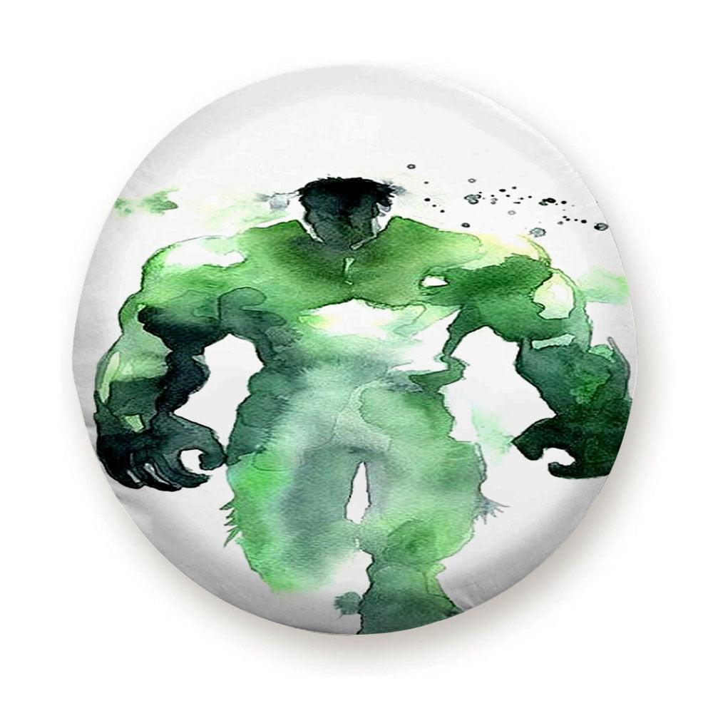 Hulk Watercolor Paint Tire Cover