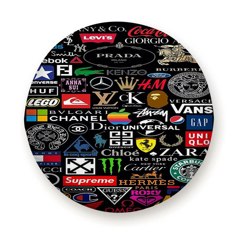 Hype Beast Brand Collages Tire Cover