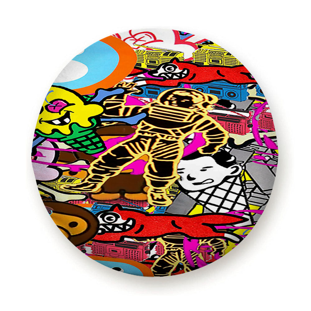 Hype Patch Pattern Tire Cover