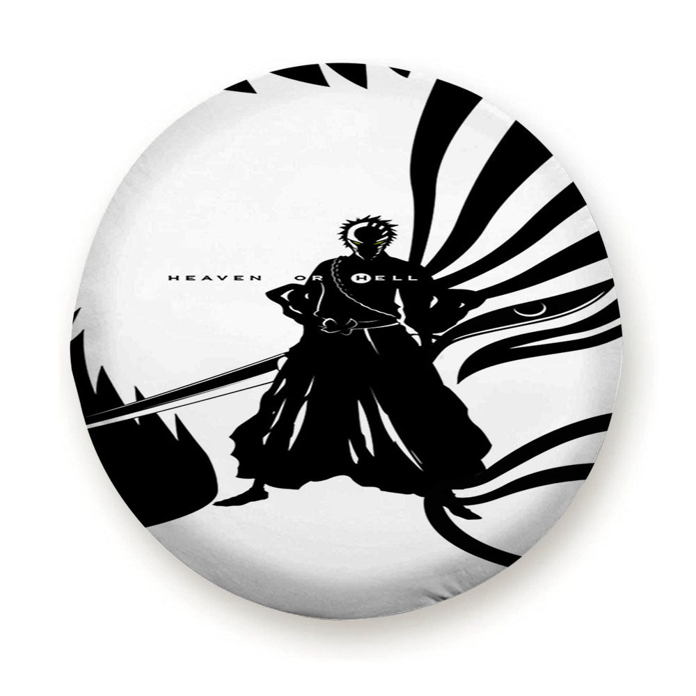 Ichigo Heaven Or Hell Bleach Wallpaper Tire Cover