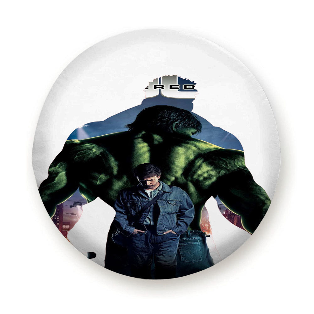 Incredible Hulk Poster Tire Cover