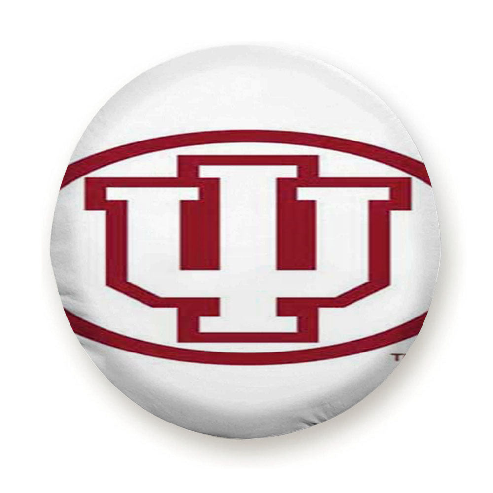 Indiana Hoosiers Logo On Wht Tire Cover
