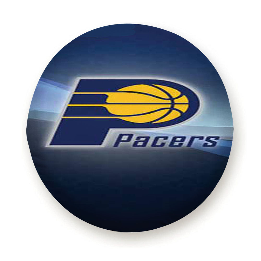Indy Pacers Logo Texture Tire Cover