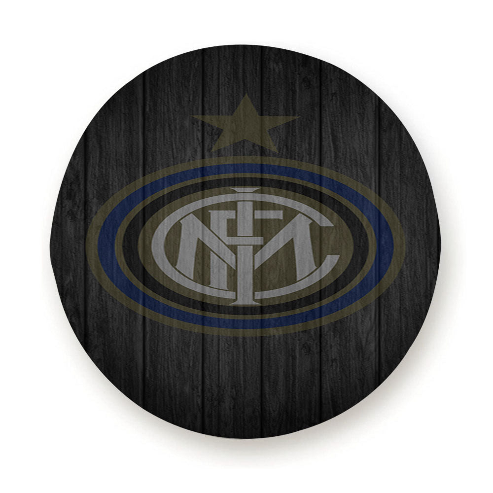 Inter Milan Wood Logo Tire Cover