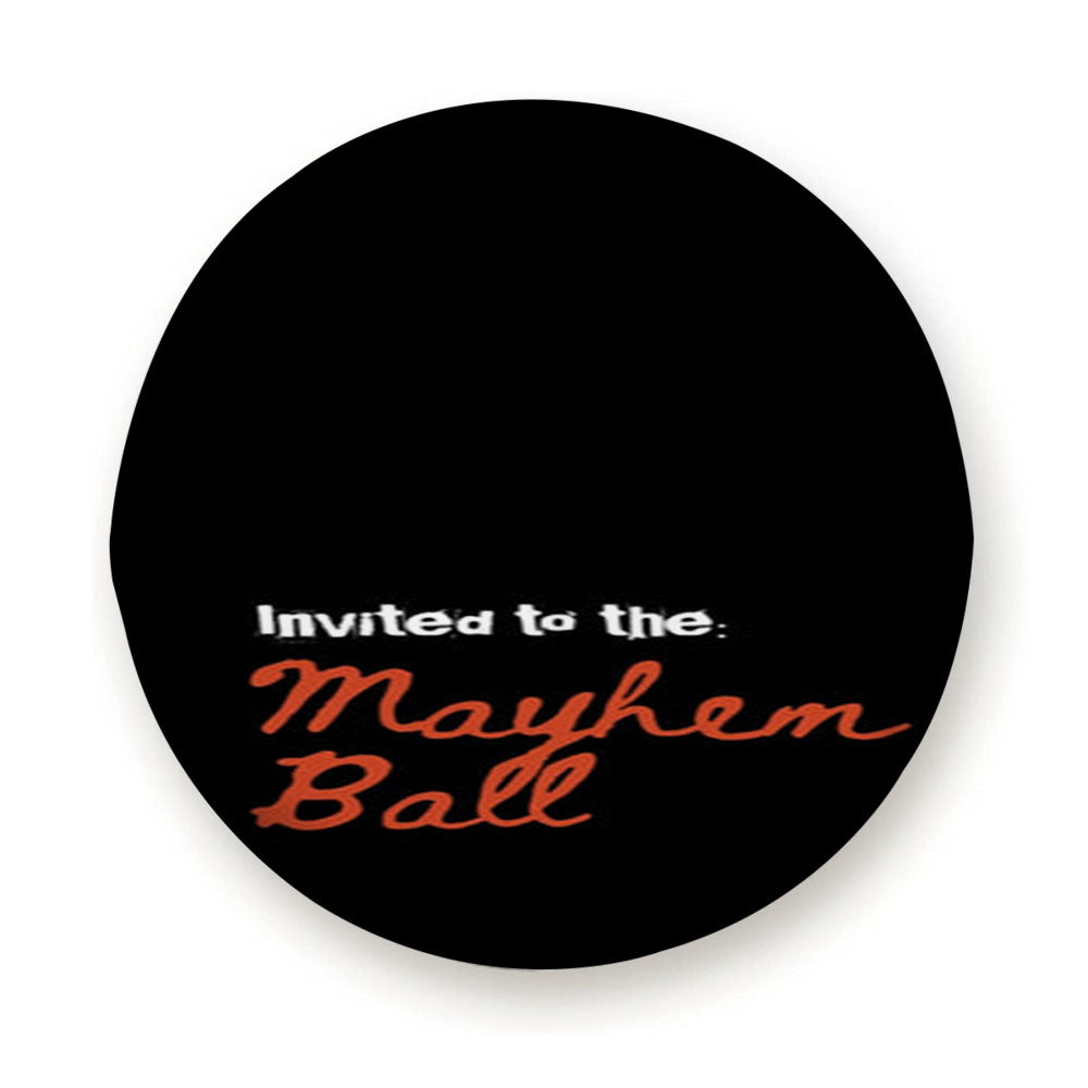 Invited To The Mayhem Ball Tire Cover