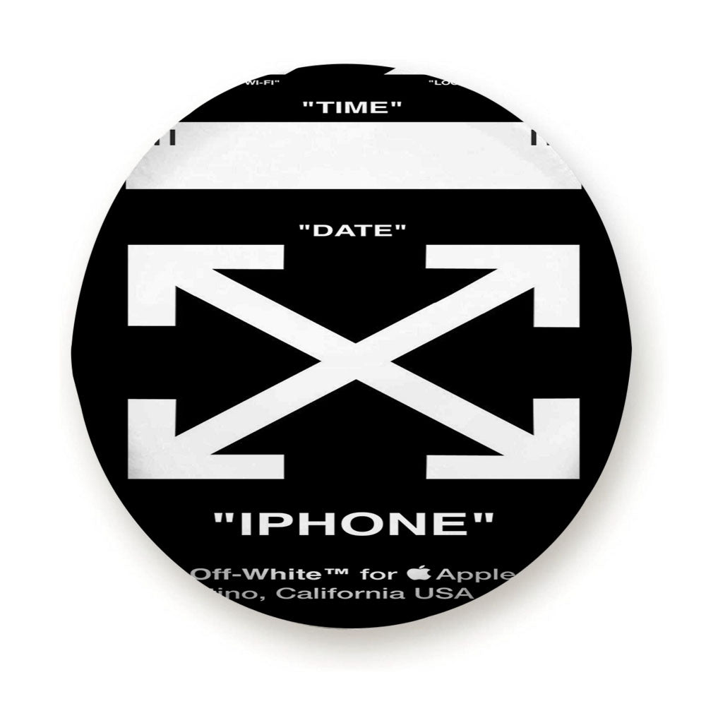 Iphone Off White Tire Cover
